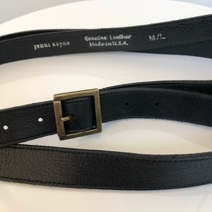 Jenni Kayne wrap around leather buckle belt
